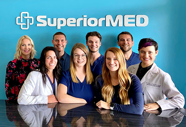 Chronic Pain Peoria IL Dr. Eliza Pierko with Team